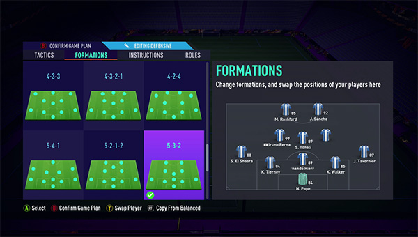 FC 24 formations guide to the four best tactical set-ups