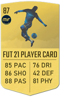 FUT 21 Virgil van Dijk - Gold 90 CB