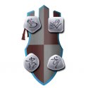 Diablo 2 Remaster Exile Zakarum Shield 39-44 All Res - Ethereal - 220-239% ED