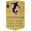 FUT 22 Cristiano Ronaldo - Gold 91 ST