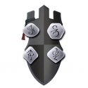 Diablo 2 Remaster 4 Diablo 2 Remaster Socket Sacred Targe 41-44 Allres, 10-14% ED - Non-Ethereal