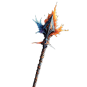 Path of Exile 2 Rare Staff Starter - Spell Damage, Cast Speed, Mana