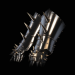 Path of Exile Rare Spiked Gloves with Life and Resistance