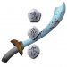 Diablo 2 Remaster Lawbringer Crystal Sword - 18 Sanctuary &...