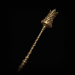 Path of Exile Rare Sceptre with +2 Fire Gems and Fire...